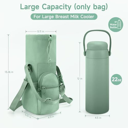HavenMinds travel bag showing insulated interior storage