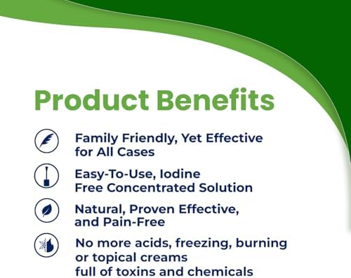 Naturasil plant-based wart treatment liquid for kids and adults