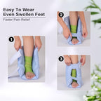 Medical grade heel protector pillow for elderly care and recovery