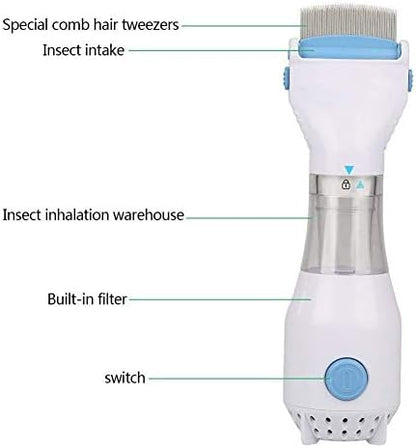 Portable lightweight Quacc lice removal tools for travel and home use