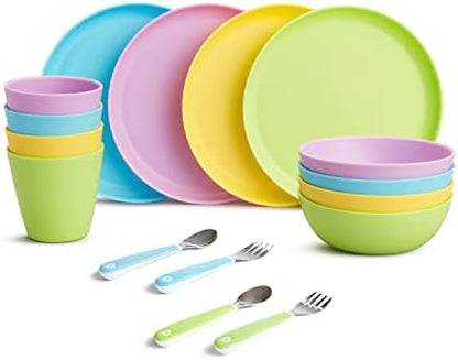 Munchkin ergonomic baby forks and spoons for self feeding