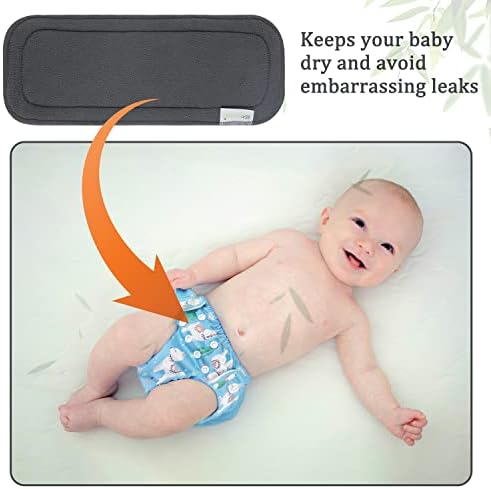 Soft suede lining of Wegreeco diaper liner