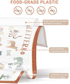 Portable stick on baby placemats for restaurants inside a diaper bag