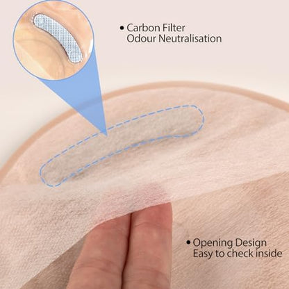 Heagimed medical grade drainable ostomy bag with integrated carbon filter