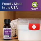 One fluid ounce bottle of first aid antiseptic solution