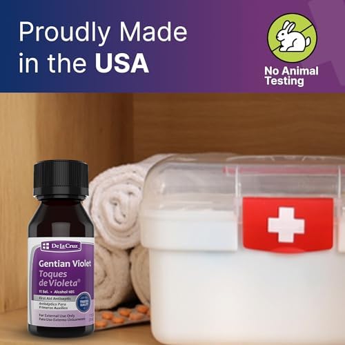 One fluid ounce bottle of first aid antiseptic solution