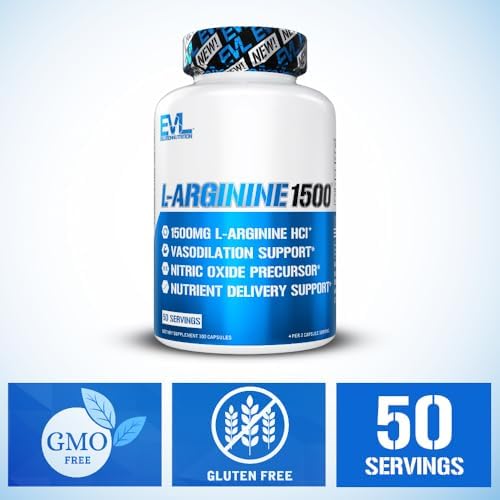 Evlution Nutrition L-Arginine seal and quality details
