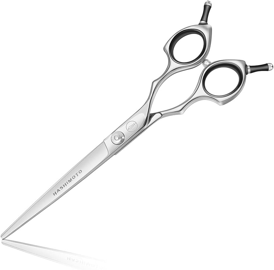 HASHIMOTO Dog Grooming Scissors, Curved Scissors for Dog Grooming, 6.5 inch, 30 Degree of Curved Blade,Light Weight, Pet Shears for Trimming Face and Paws. - Image 13