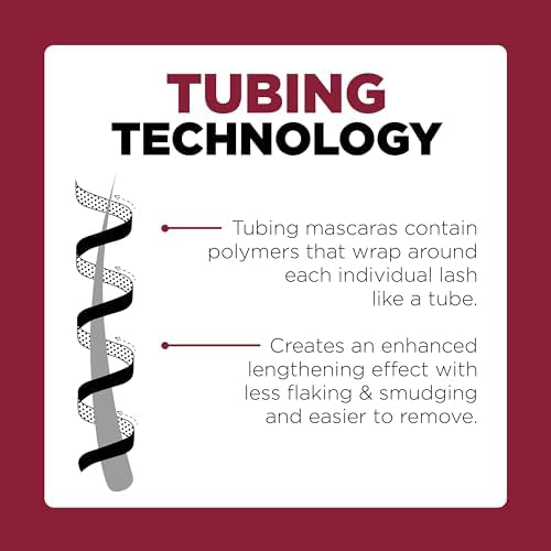 Lengthening mascara polymers wrapping individual lashes like extensions