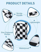 Two large waterproof wet dry bags for swimsuits and diapers