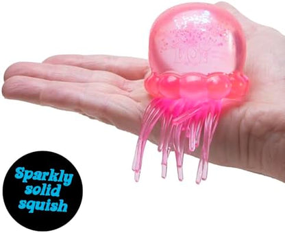 Packaging of the authentic Schylling Needoh Jelly Squish sensory toy import