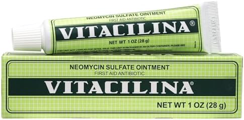 Vitacilina topical medicated skin unguent for minor cuts and scrapes infection prevention