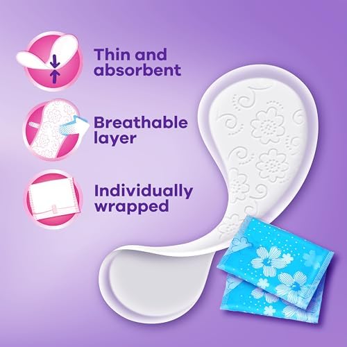 Always regular absorbency unscented liners for daily feminine hygiene