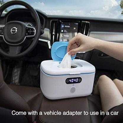 Bellababy diaper wipe warmer with night light feature