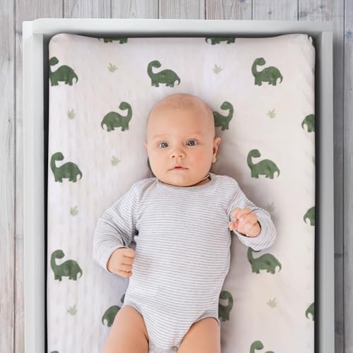 The Peanutshell baby boy dinosaur nursery decor set packaging