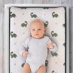 The Peanutshell baby boy dinosaur nursery decor set packaging