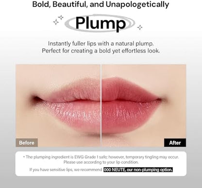 Oiad Liptique Lip Plumping Stain Peel Off - 24 Hour Long Lasting Lip Tattoo, Waterproof & Transfer Proof, Nourishing & Hydrating Peel off Korean Lip Tint for Women (001 ROUGHER) - Image 7