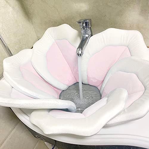Tofoan baby bath cushion placed inside a bathroom sink