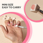 MelodySusie nail sponge kit showing six sides of the sponge