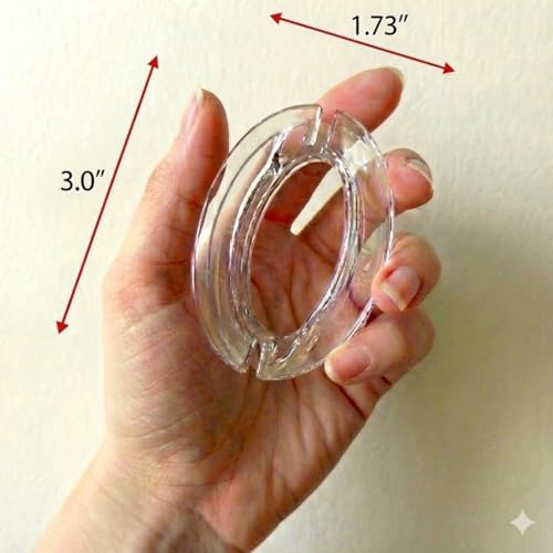 Hand demonstrating how to wind cord on winder