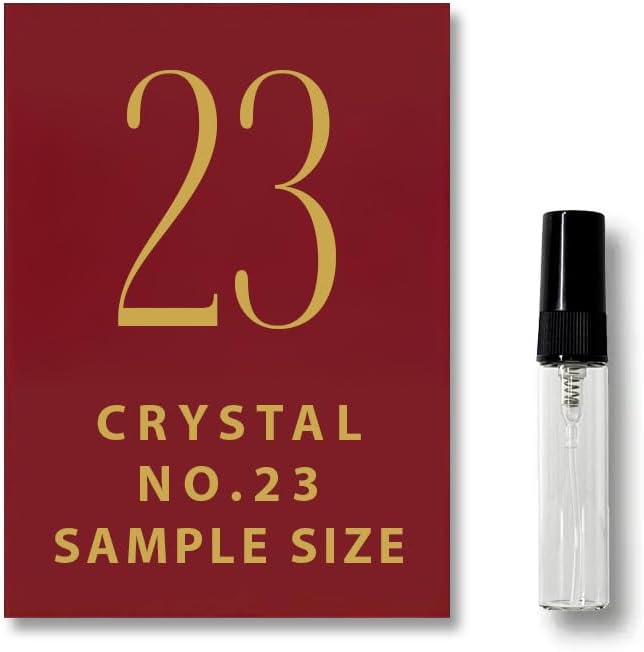 J FARELL ALT Crystal Number Twenty Three Perfume travel spray five milliliters front view showcase