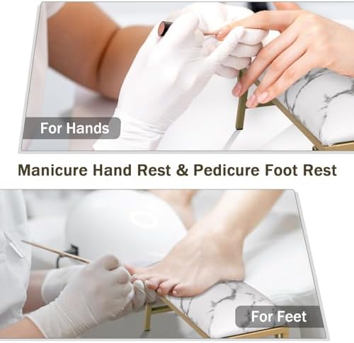 Top view of Imene nail art hand rest cushion