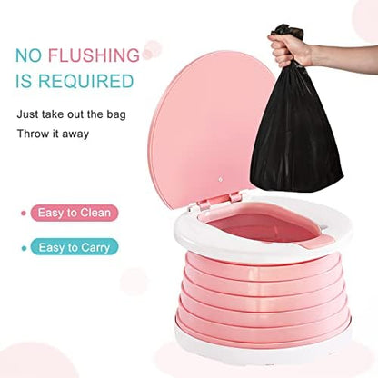 Top view of Yznlife toddler training toilet seat