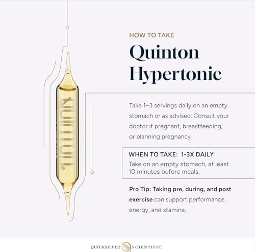Quicksilver Scientific Quinton Hypertonic glass vial being opened for daily electrolyte replacement