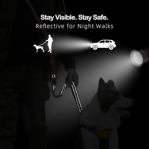 EVERKING imported hands free dog leash packaging and included accessories