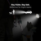 EVERKING imported hands free dog leash packaging and included accessories