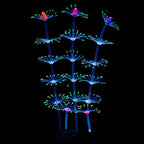 Uniclife green silicone coral decoration side angle