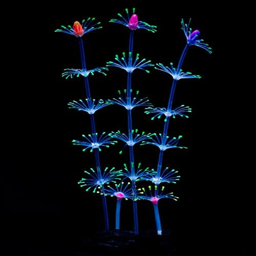Uniclife green silicone coral decoration side angle