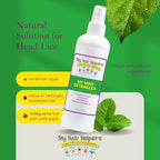 Sulfate-free leave-in conditioner spray for children's knot removal