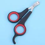 Syrisora stainless steel small pet scissor clipper for rabbits and cats