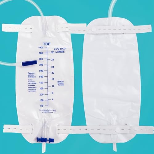 Furwey urinary leg bag with 18 inch drainage tube