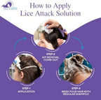 Authentic USA imported Kapow lice treatment shampoo with rosemary oil