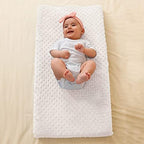 Queness baby changing pad cover packaging and label details