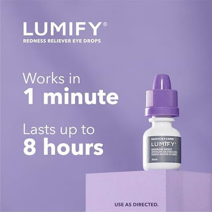 LUMIFY brimonidine tartrate ophthalmic solution for bloodshot eyes
