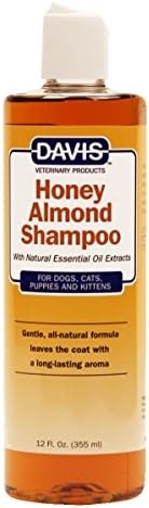 Davis HAS12 Honey Almond grooming shampoo bottle for dogs and cats