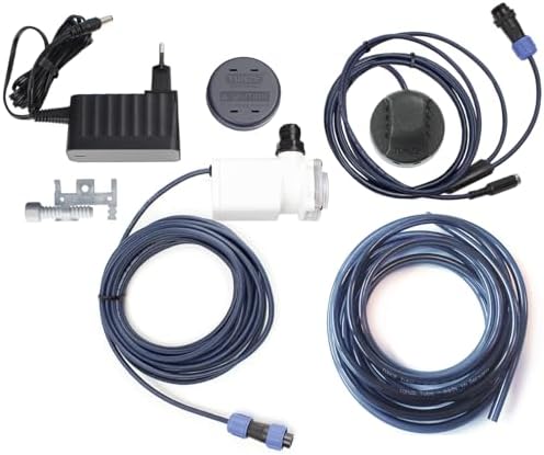 Close up view of the compact waterproof optical sensor element on the Tunze Osmolator 3 system.