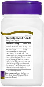 21st Century Resveratrol supplement antioxidant support