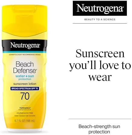 Water-resistant broad spectrum sunscreen with Helioplex UVA UVB defence