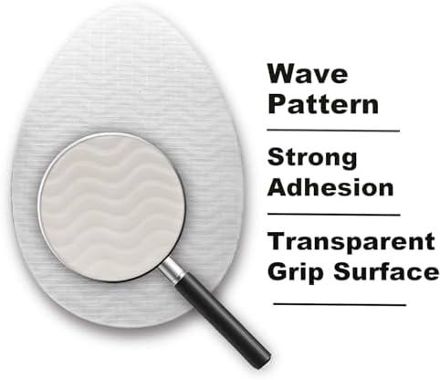 Clear adhesive shoe grips for pointed toe pumps application