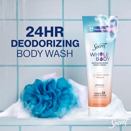 Secret 24 hour deodorizing feminine wash for intimate care