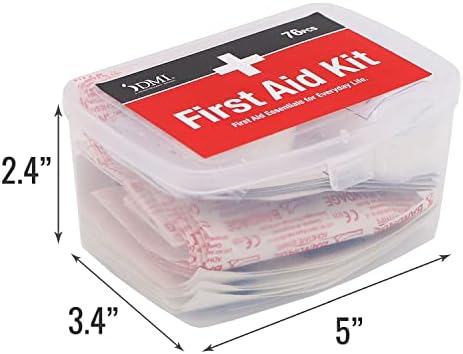Side profile of the durable DMI plastic medical case for travel safety.