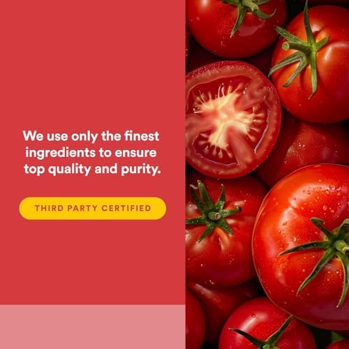 Natural Factors Lycopene 60 count softgels bottle angle view