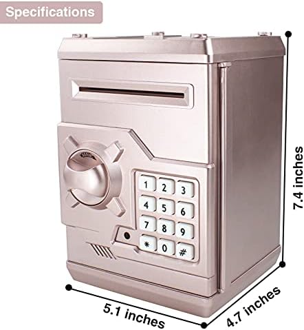 HUSAN kids electronic safe showing four digit keypad and door turning knob