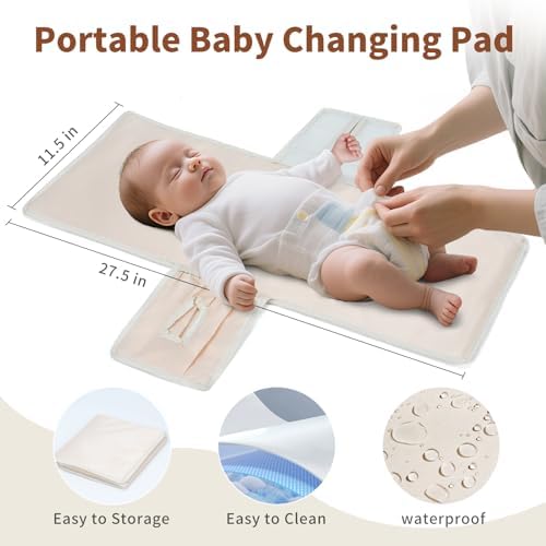 Cei-Cei stylish parent bag with included portable changing pad