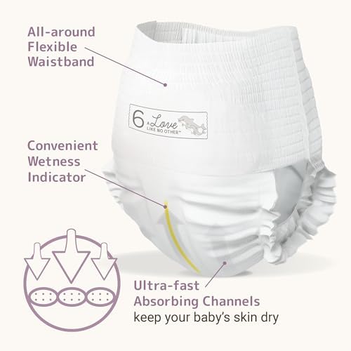 Chlorine-free chemical-free disposable training pants for sensitive toddler skin