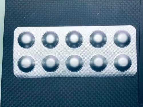 Pharmaceutical grade Iverheal 12 mg tablets for intestinal worm relief.